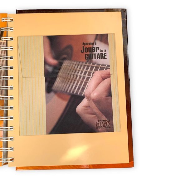 🍁2/$30🍁Apprenez à jouer de la guitare -  Capone - Hardcover - Picture 3 of 3